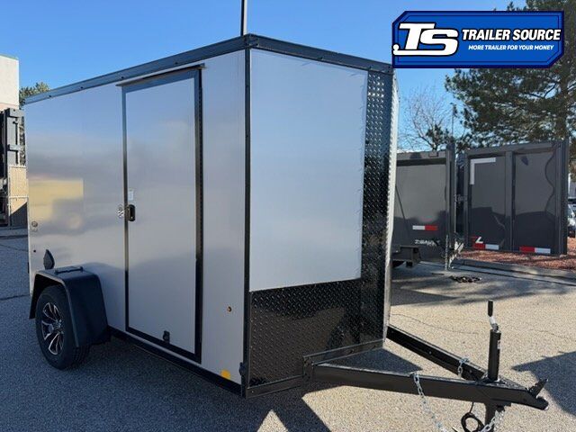 6x10 Look ST DLX Enclosed Cargo Trailer - 6'0" Interior - 3.5K GVWR .080 PolyCor, Alloy Wheels, Black Out Package