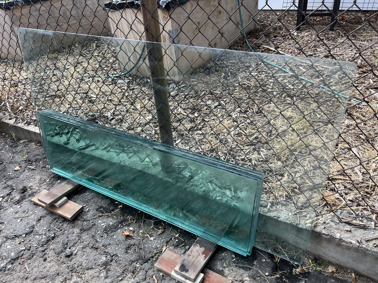 Tempered Glass Tabletop and Shelves