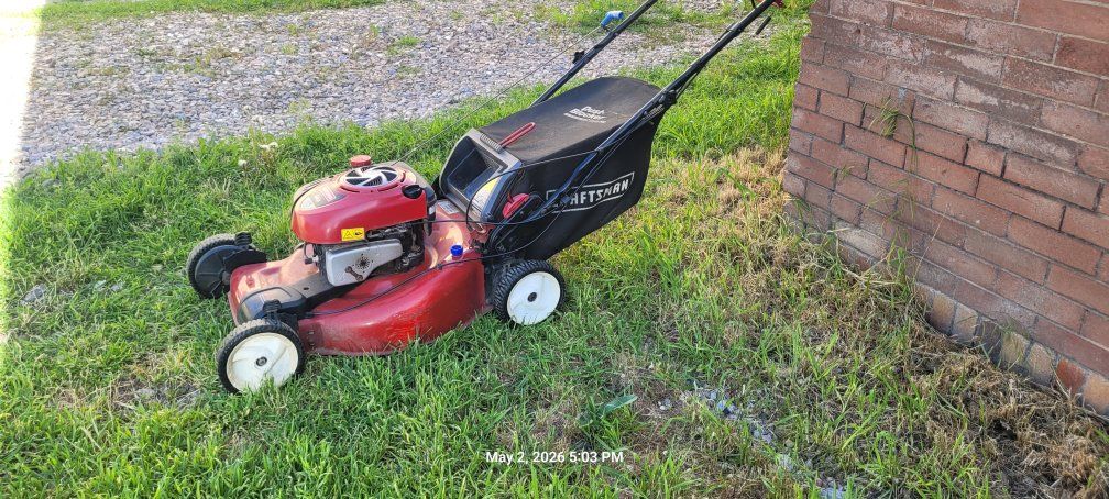 craftsman lawn mower self propelled.