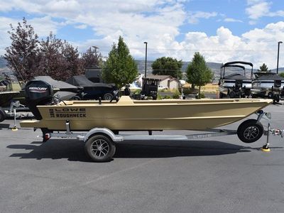2025 Lowe Roughneck 1860 Rambler With 60HP Mercury Engine and Trailer