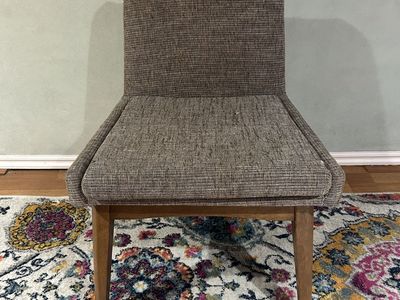 Four Danish Style Upholstered Chairs
