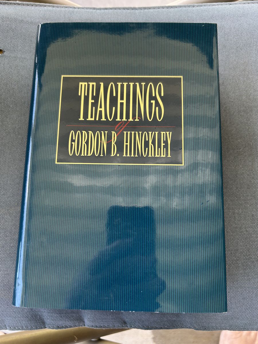 Book - Teachings Of Gordon B Hinckley - Hardback Book