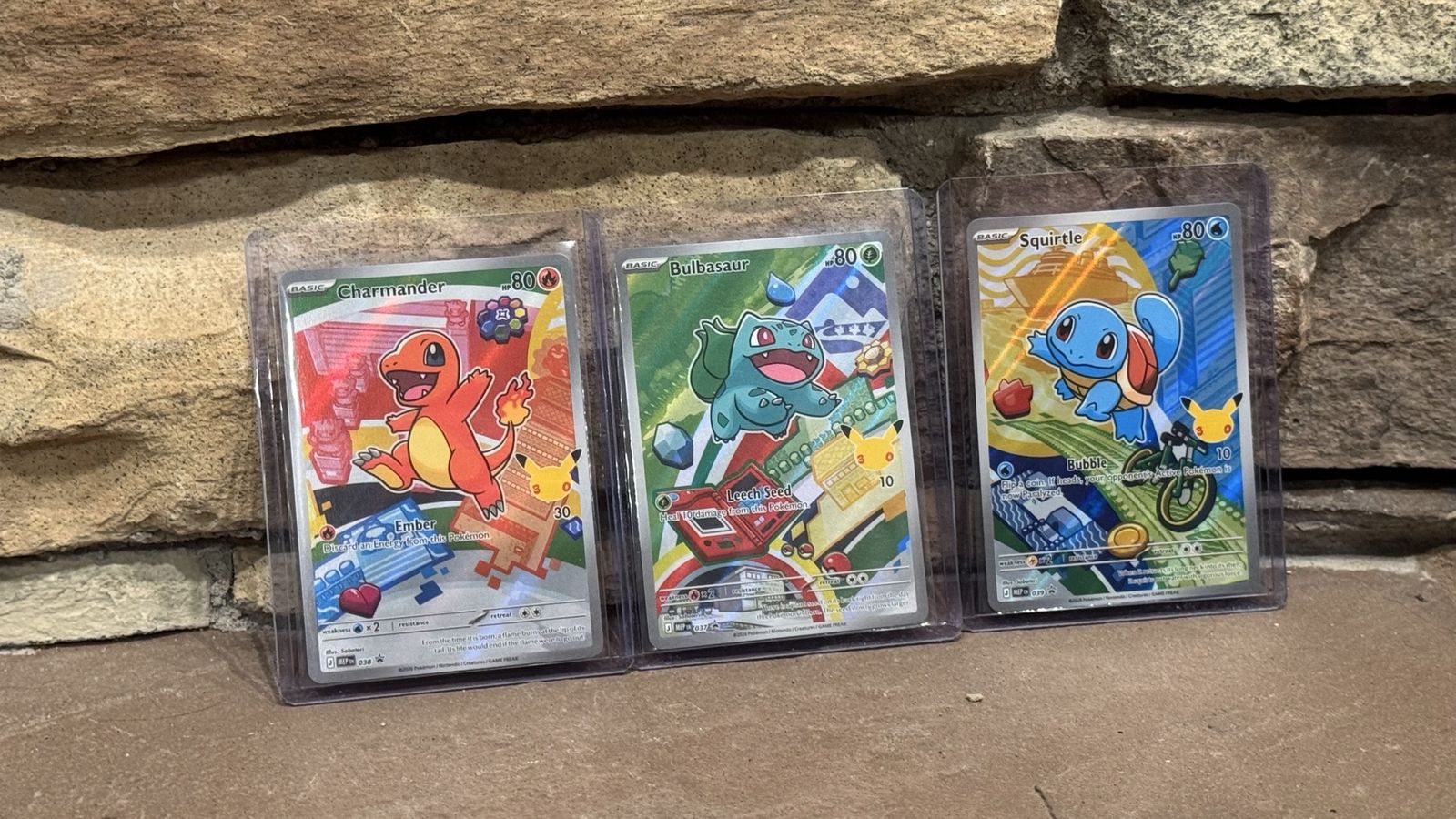 Pokémon First Partner Kanto Region Cards Pokemon