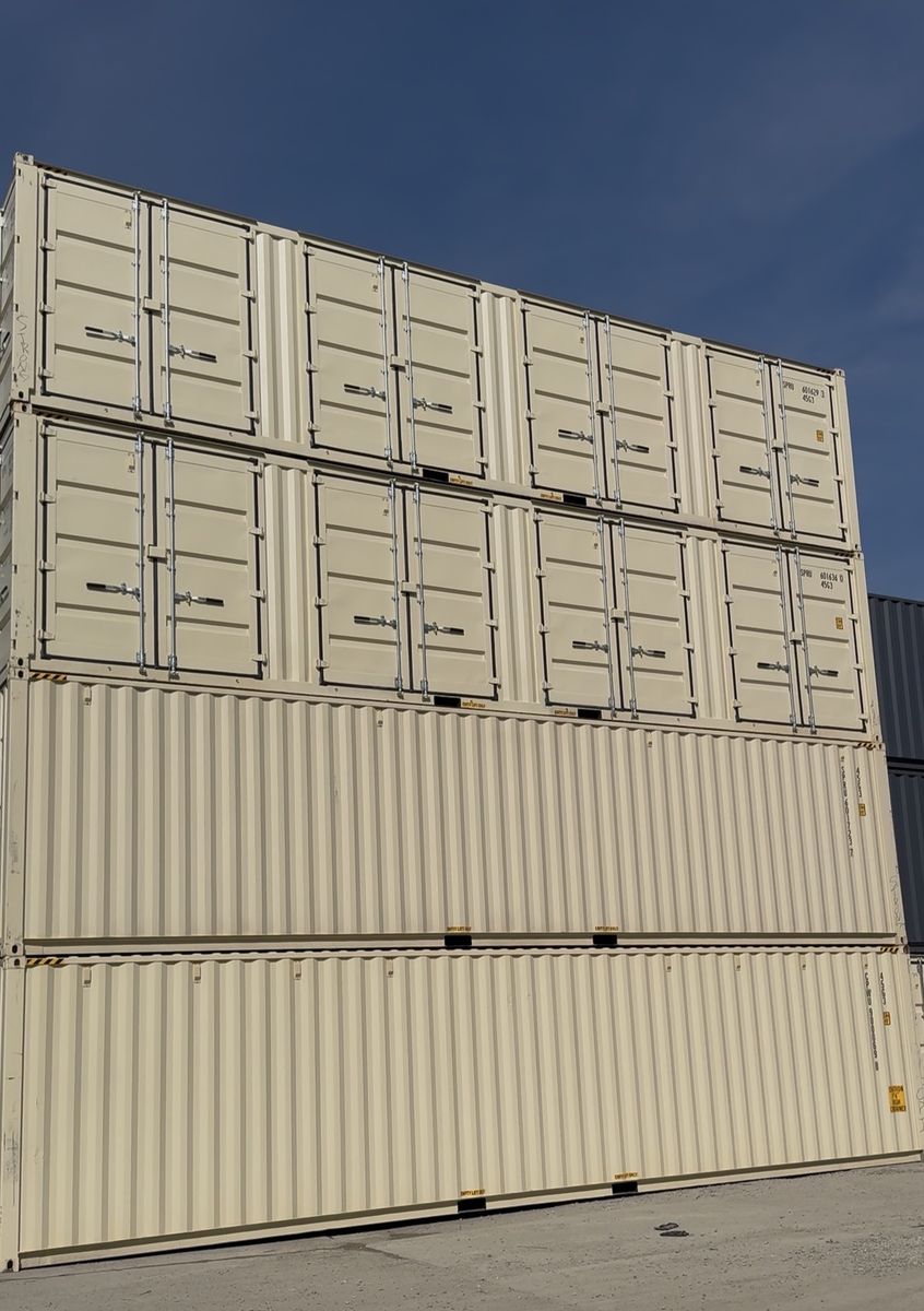 Shipping Container 8x40 4 door side opening