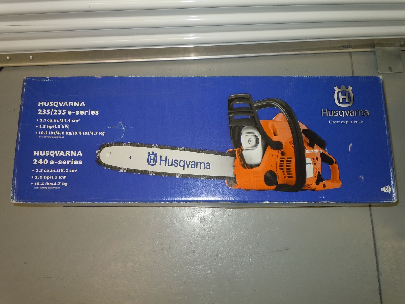 Husqvarna 16 chainsaw New in the box.