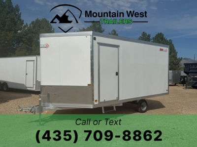 2025 SnoPro HYBRID 3.0 101"x14' Enclosed Snowmobile Trailer