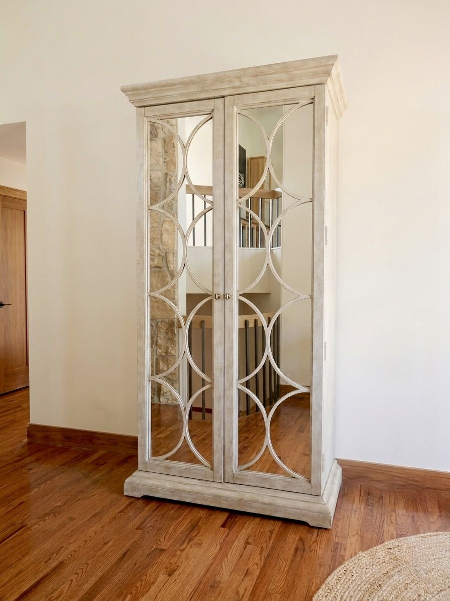 Mirrored Armoire by Bernhardt