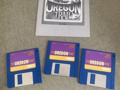 The Oregon Trail Floppy Disk Game