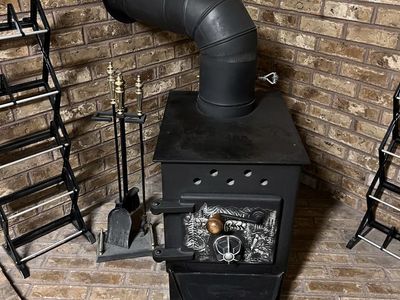 Wood Burning Stove With Blower
