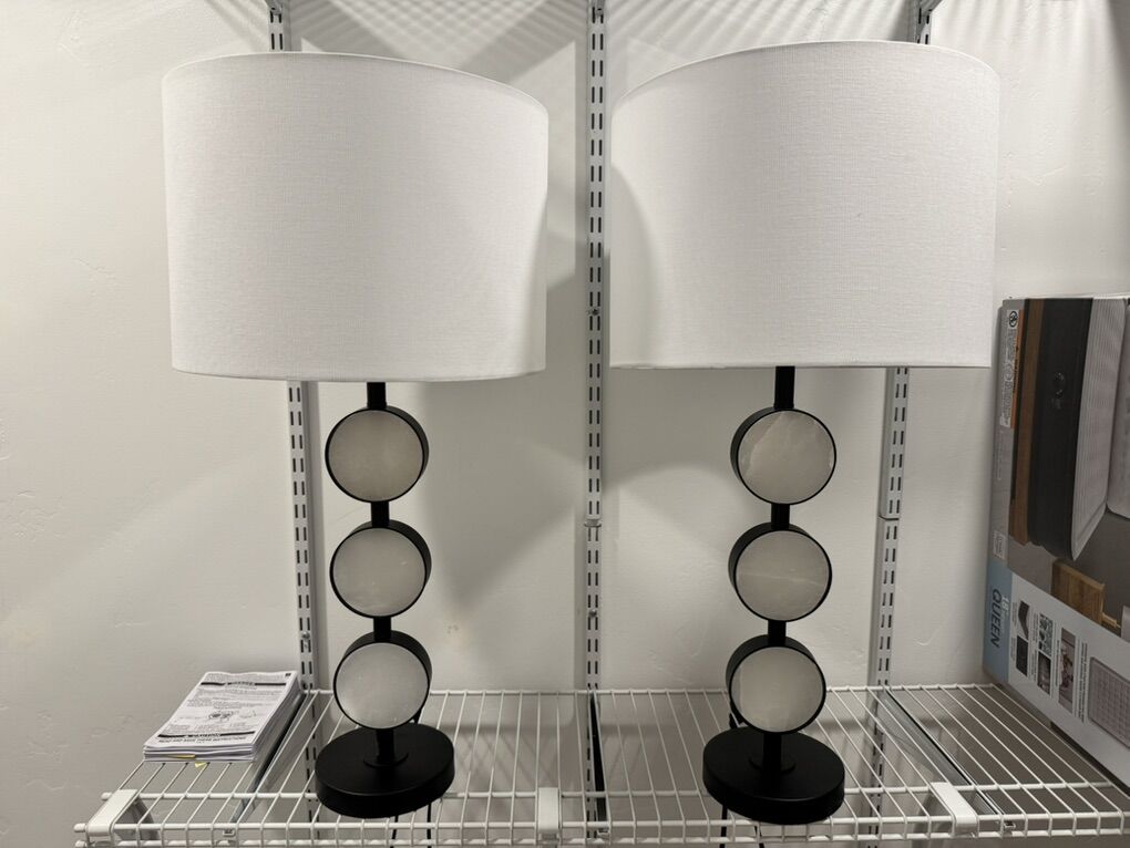 Set of 2 Modern Table Lamps