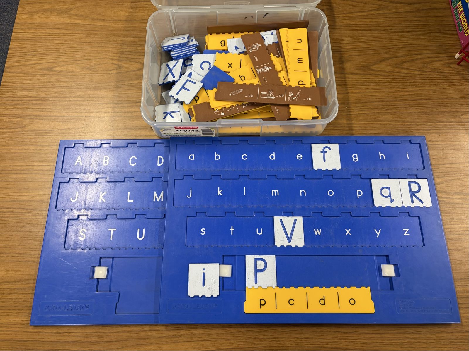 Insta Learn Language Board and Word Building Kit