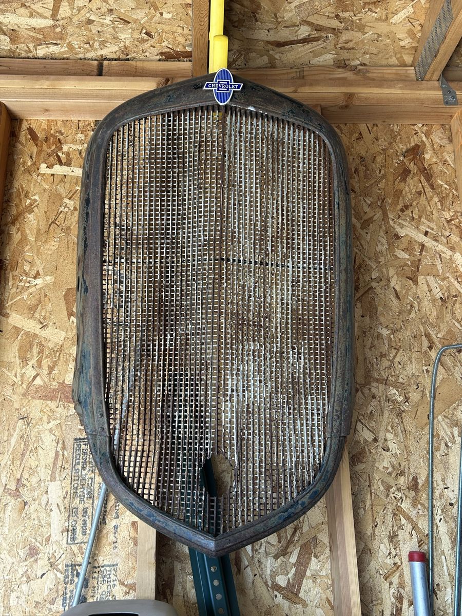 Vintage Chevrolet Radiator Grill - 1936