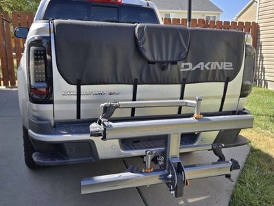Kuat NV 1.0 Hitch Mounted 2-Bike Rack - 2" Receiver, Grey & Orange