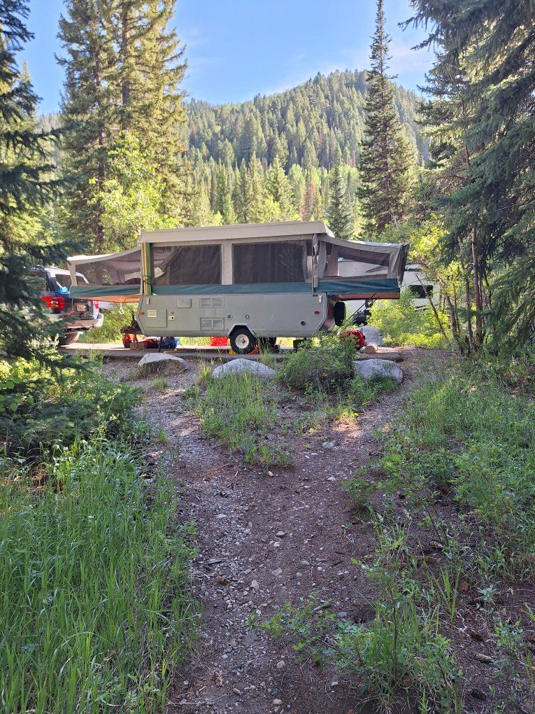 Used Pop-Up Camper Travel Trailer - Great for Camping Adventures