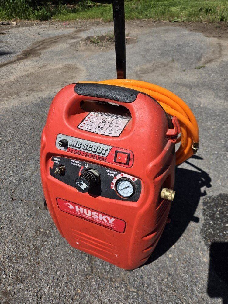 Husky 1.5 Gal.  Air Compressor for Rent