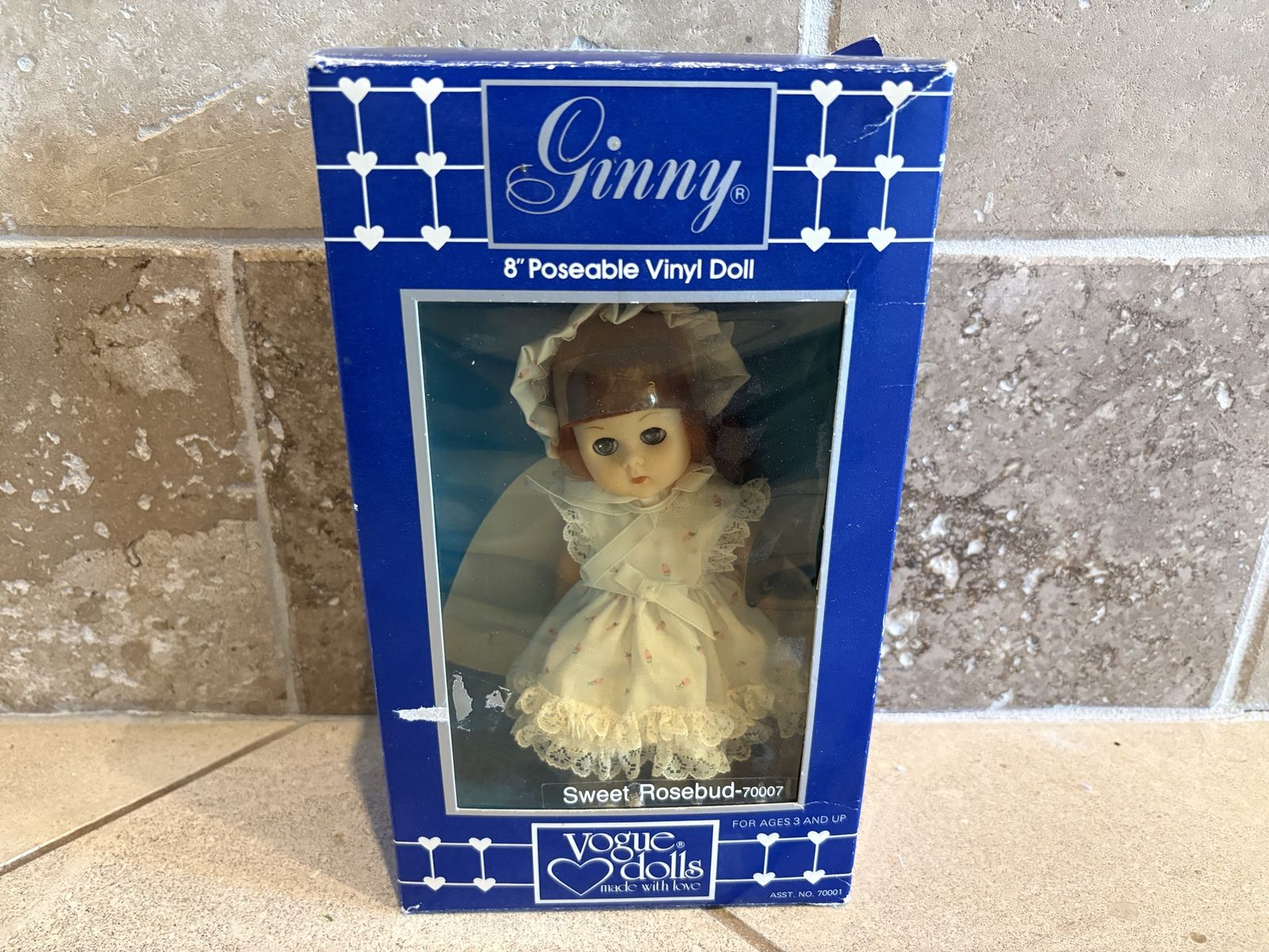 NIB Vogue Ginny Doll 1980s Sweet Rosebud