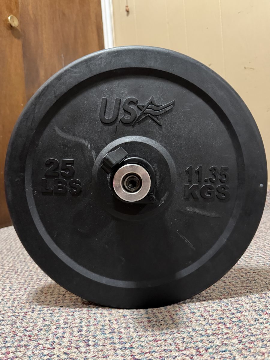 Weights and curling bar