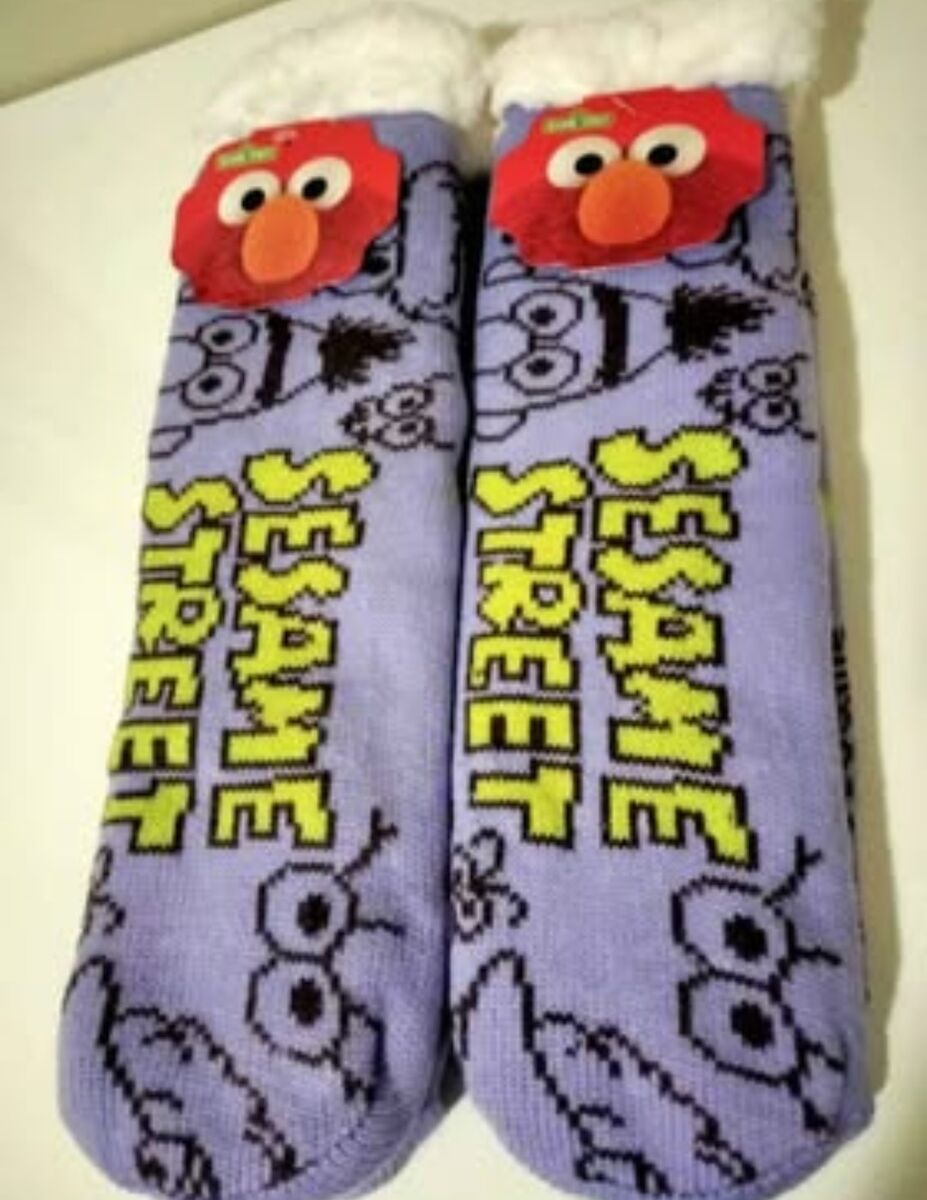 Sesame Street Sherpa Socks