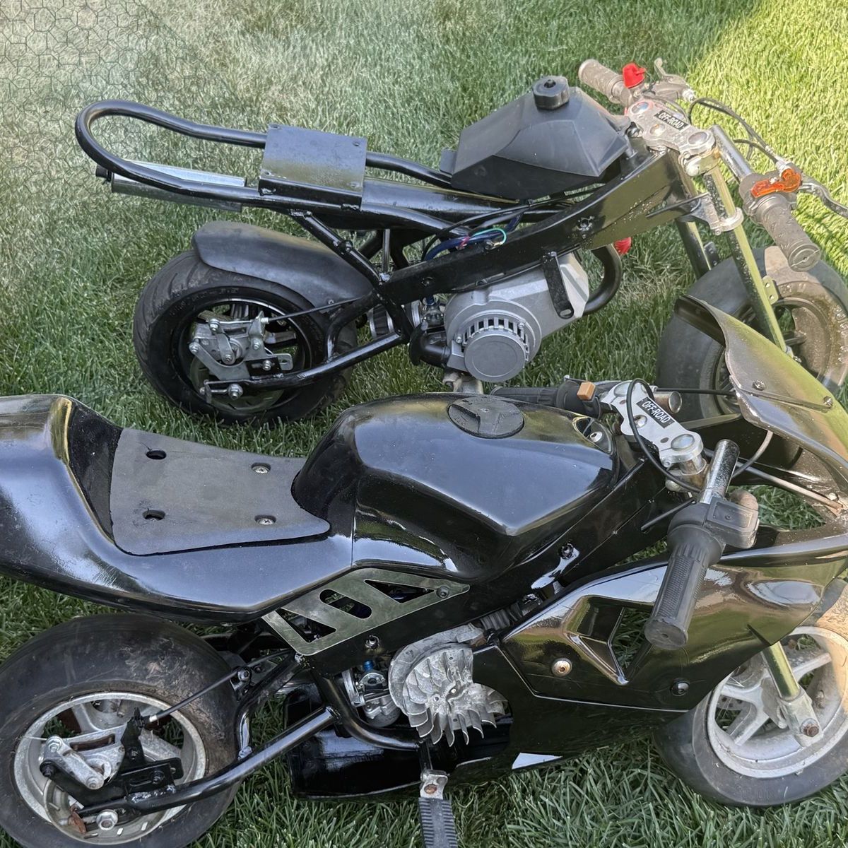 $600 OBO Two mini pocket bikes