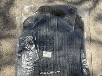 2020 Subaru Ascent Black Floor Mat Set- Genuine OEM Part J505SXC000