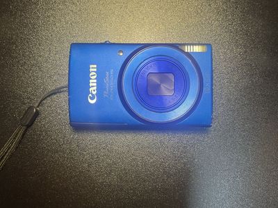 Canon PowerShot ELPH 150 IS Digital Camera - Blue, 10x Optical Zoom, 20MP