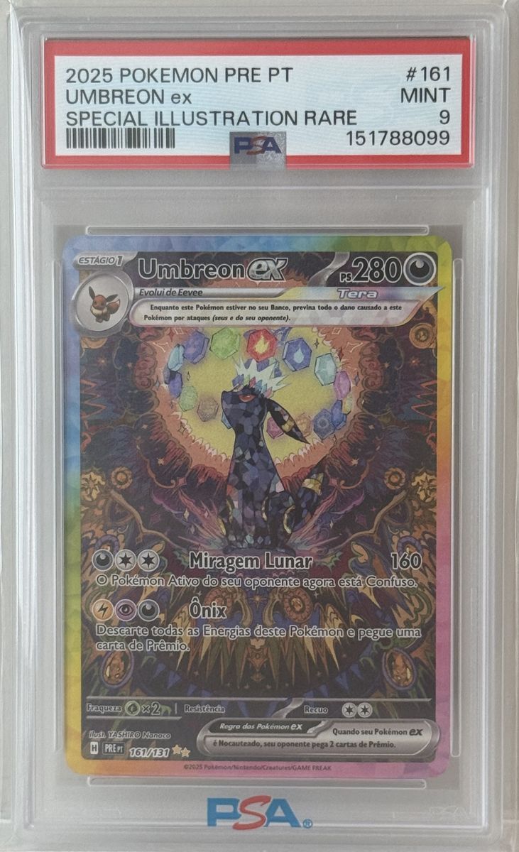 Portuguese Umbreon SIR PSA 9