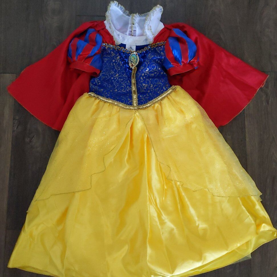 Disney Store Snow White Dress Up Costume Size 5/6