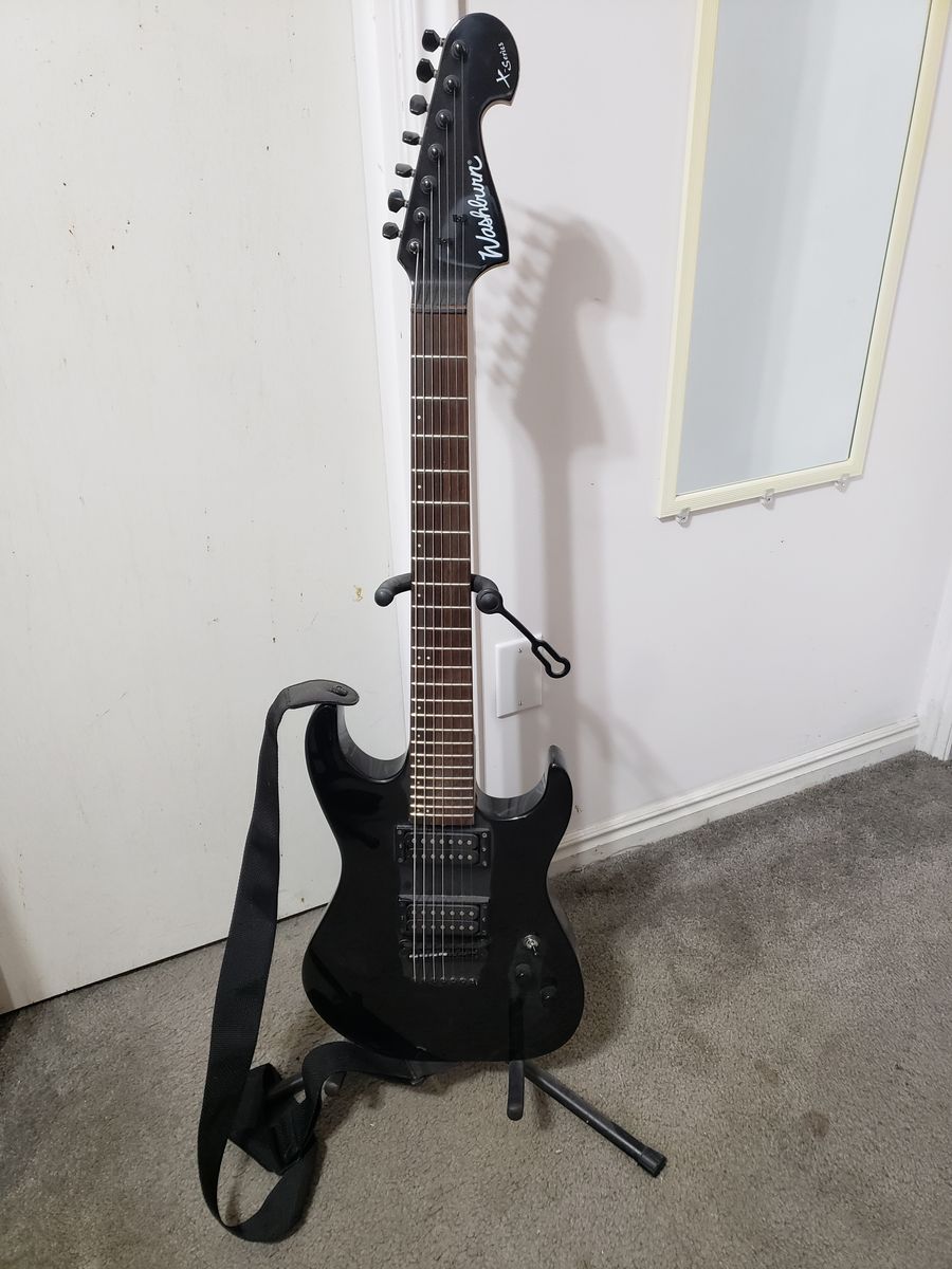 Washburn 7 string electric guitar
