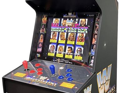 Basic Fun WWE WrestleFest Home Arcade Cabinet Supreme Series 5-in-1. Brand New in Box!!