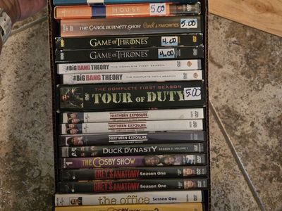 DVD'S- SEASONS/SERIES-updated 6-17-26
