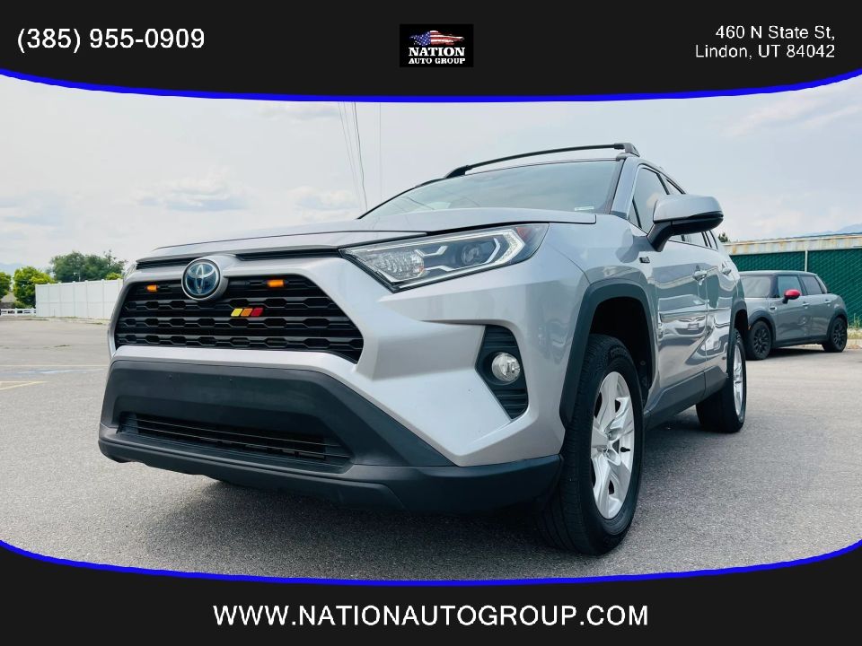2020 Toyota RAV4 XLE — rebuilt & branded title, 9% below market