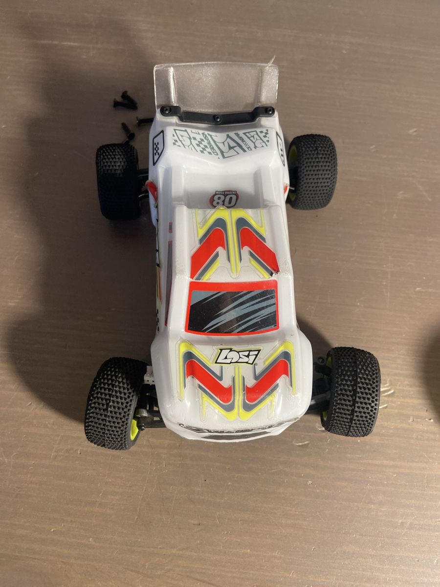 Losi Micro T RC Truck - Modded with Upgraded Motor & Suspension Arms - Needs ESC Repair