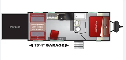 2019 Stryker ST2313 Toyhauler