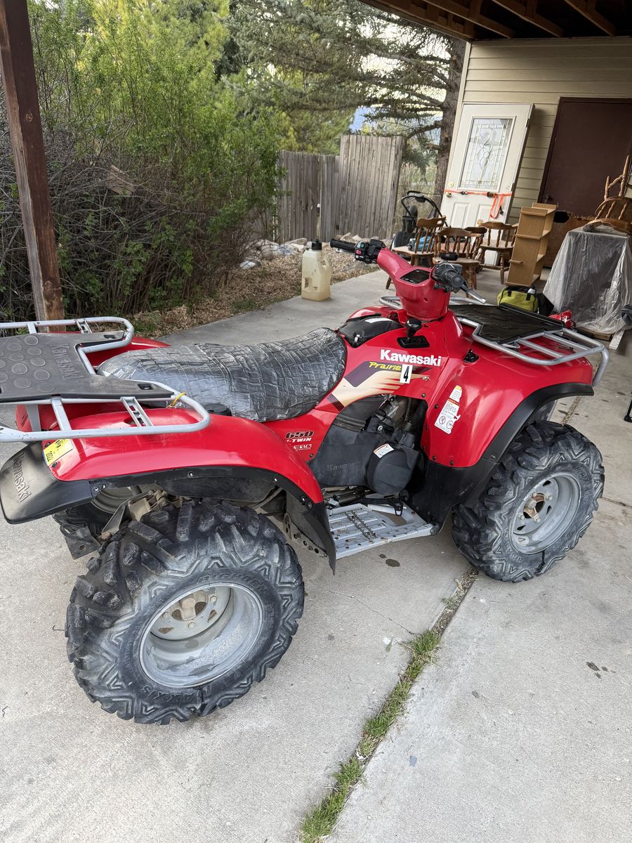 2002 Kawasaki prairie 650