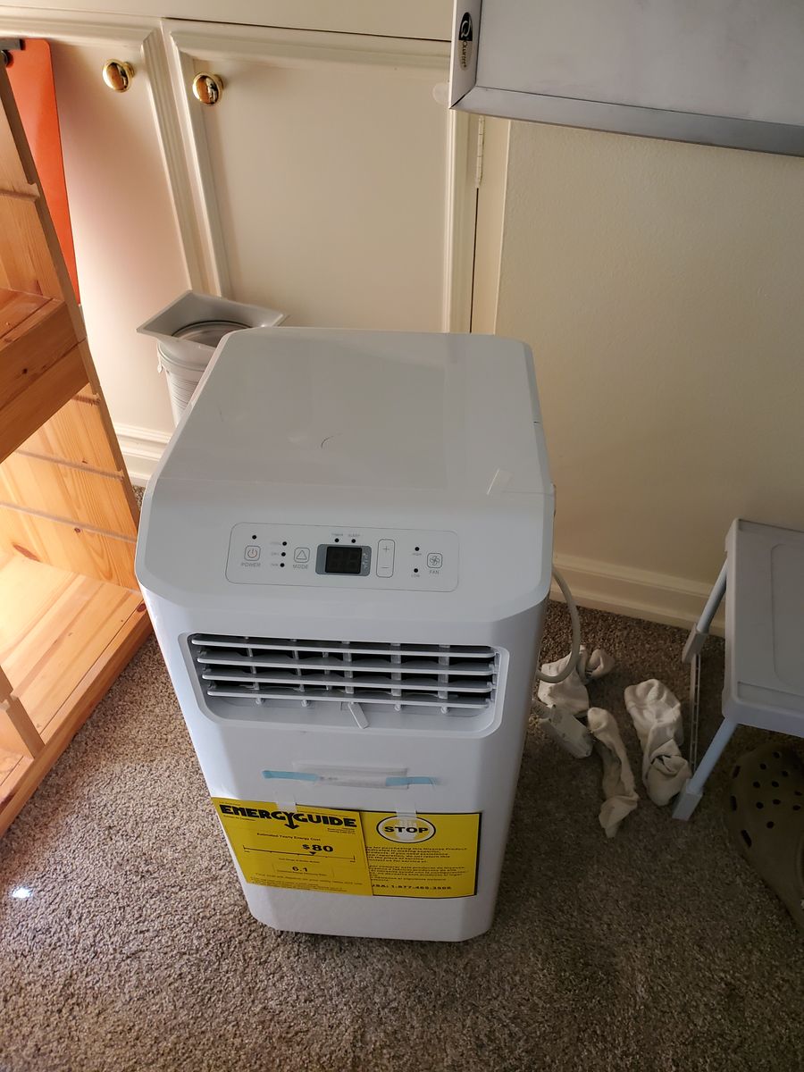 Hisense Stand Alone Portable Air Conditioner 6000BTU Small Room