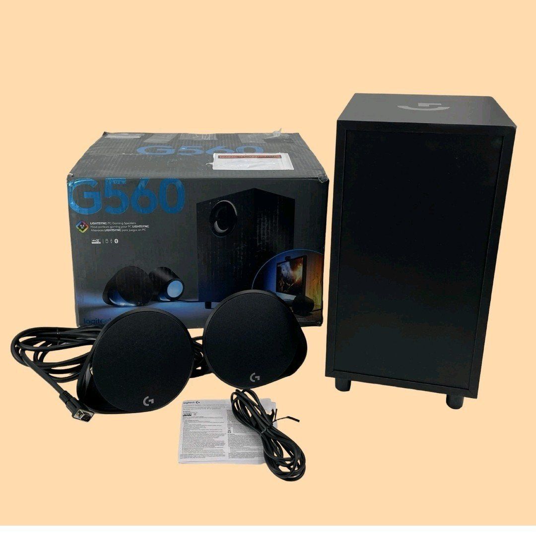 Logitech g560 RGB PC gaming speakers
