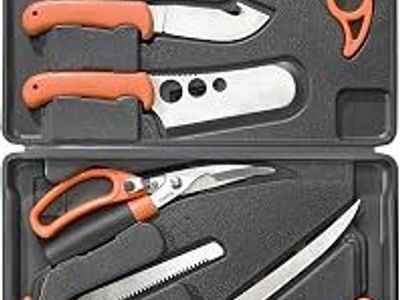 NIB RUKO wild game processing knife set