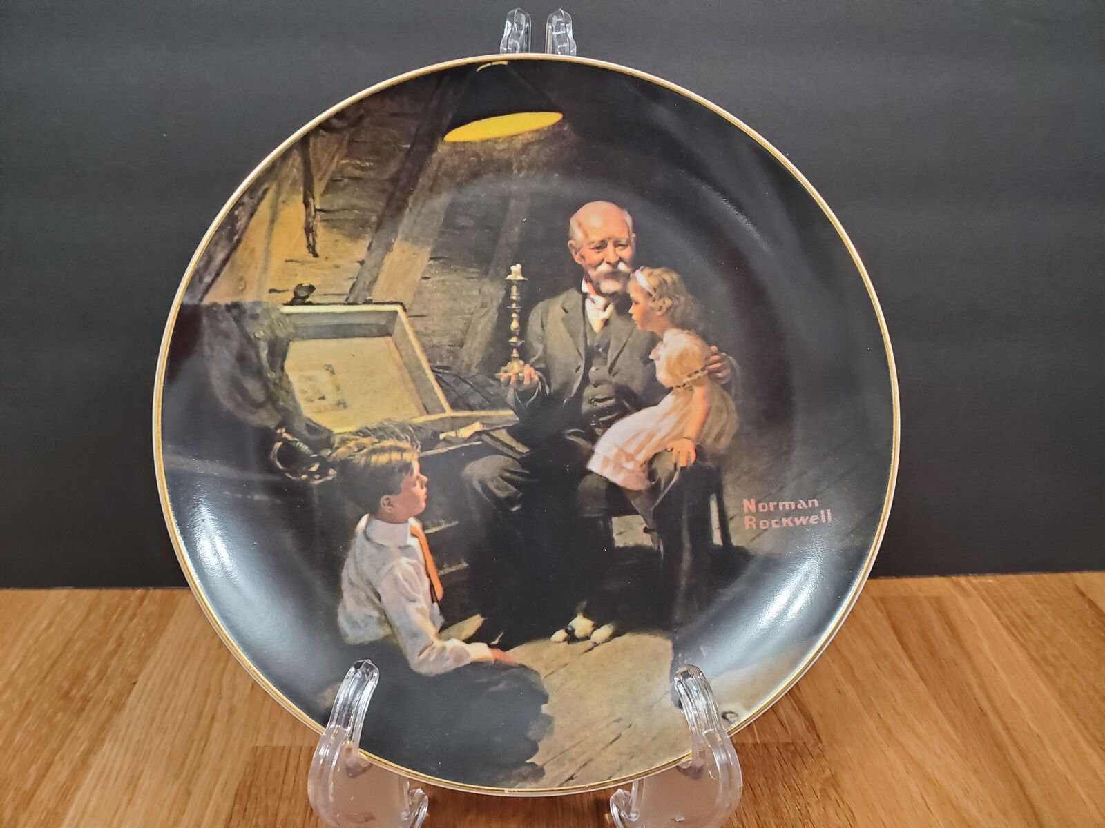 Norman Rockwell Heritage Collection plate