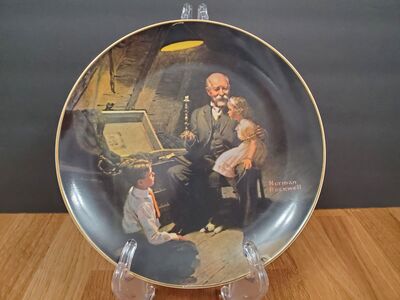 Norman Rockwell Heritage Collection plate