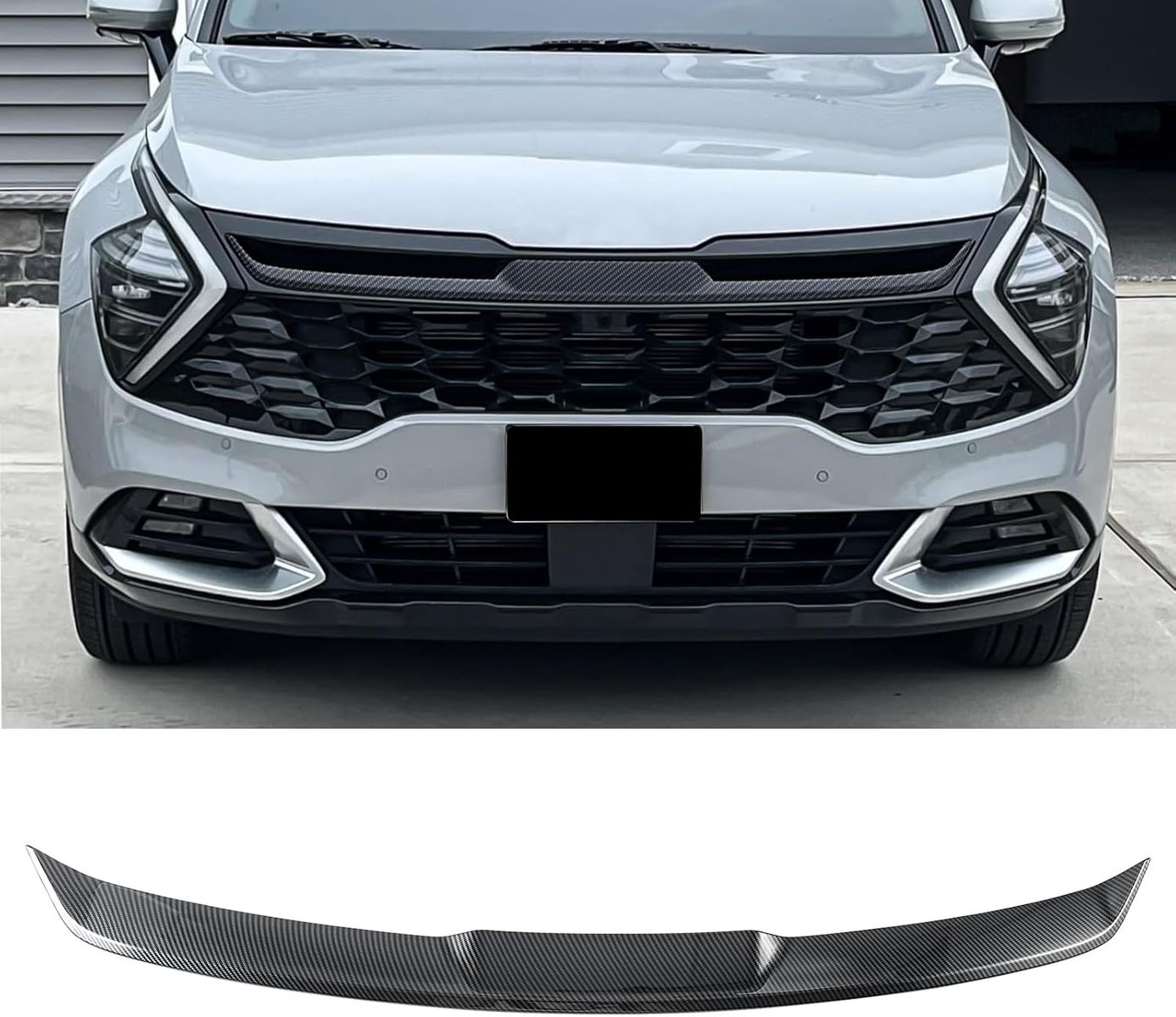 2023-2025 Kia Sportage Carbon Fiber Grill Trim
