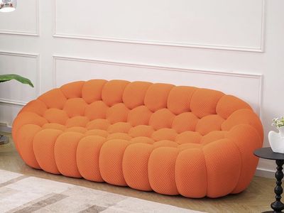 Bubble Curved Couch 98.43in