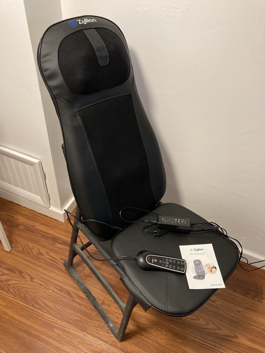 Shiatsu Neck & Back Massager Cushion with Heat and Remote