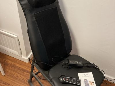 Shiatsu Neck & Back Massager Cushion with Heat and Remote