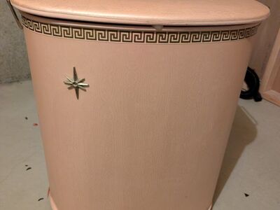 vintage clothes hamper