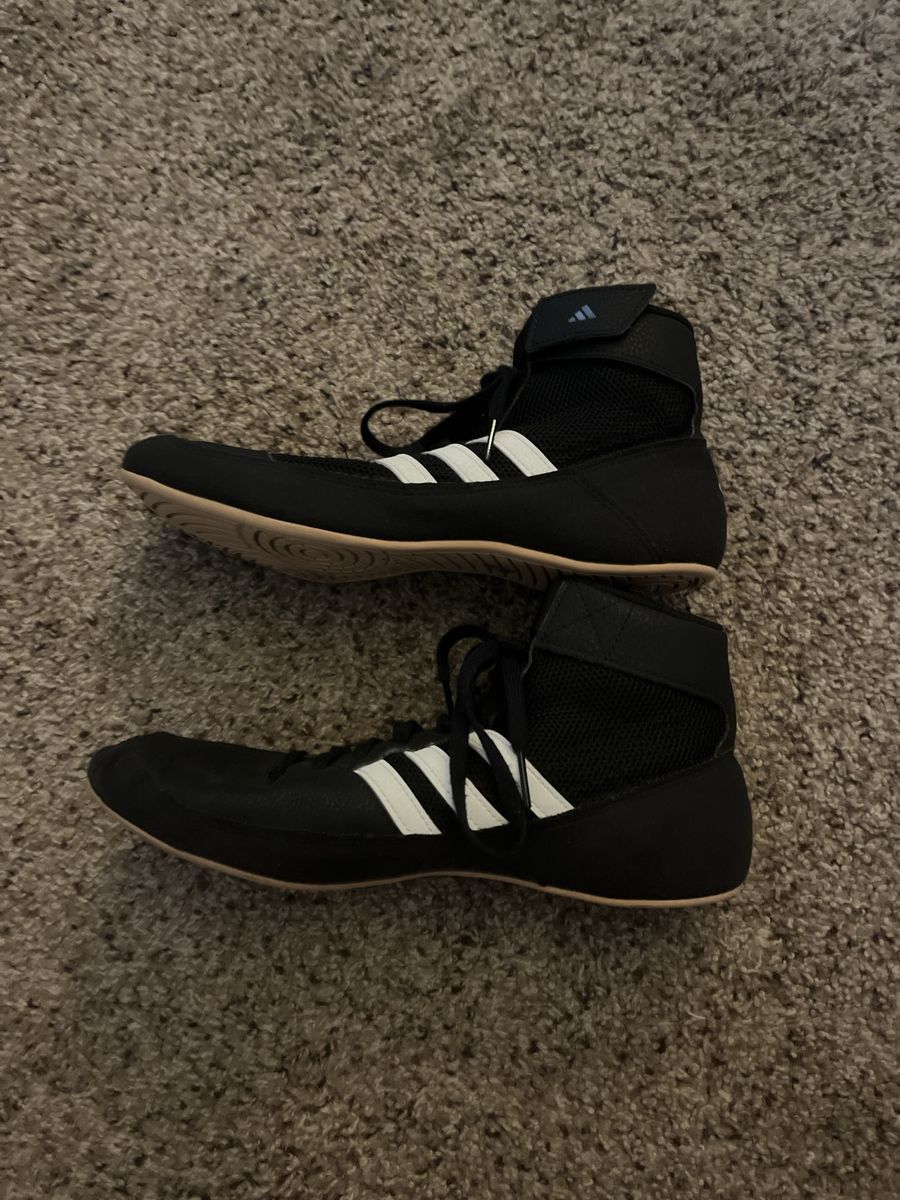 Adidas Black HVC 2 Wrestling Shoes
