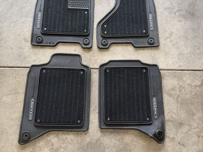 Limited Edition Black Rubber and Carpet Floor Mats Set for 5th gen Ram Truck