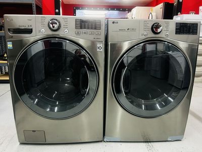 Lg Steam Gas Front Load Set/Stackable