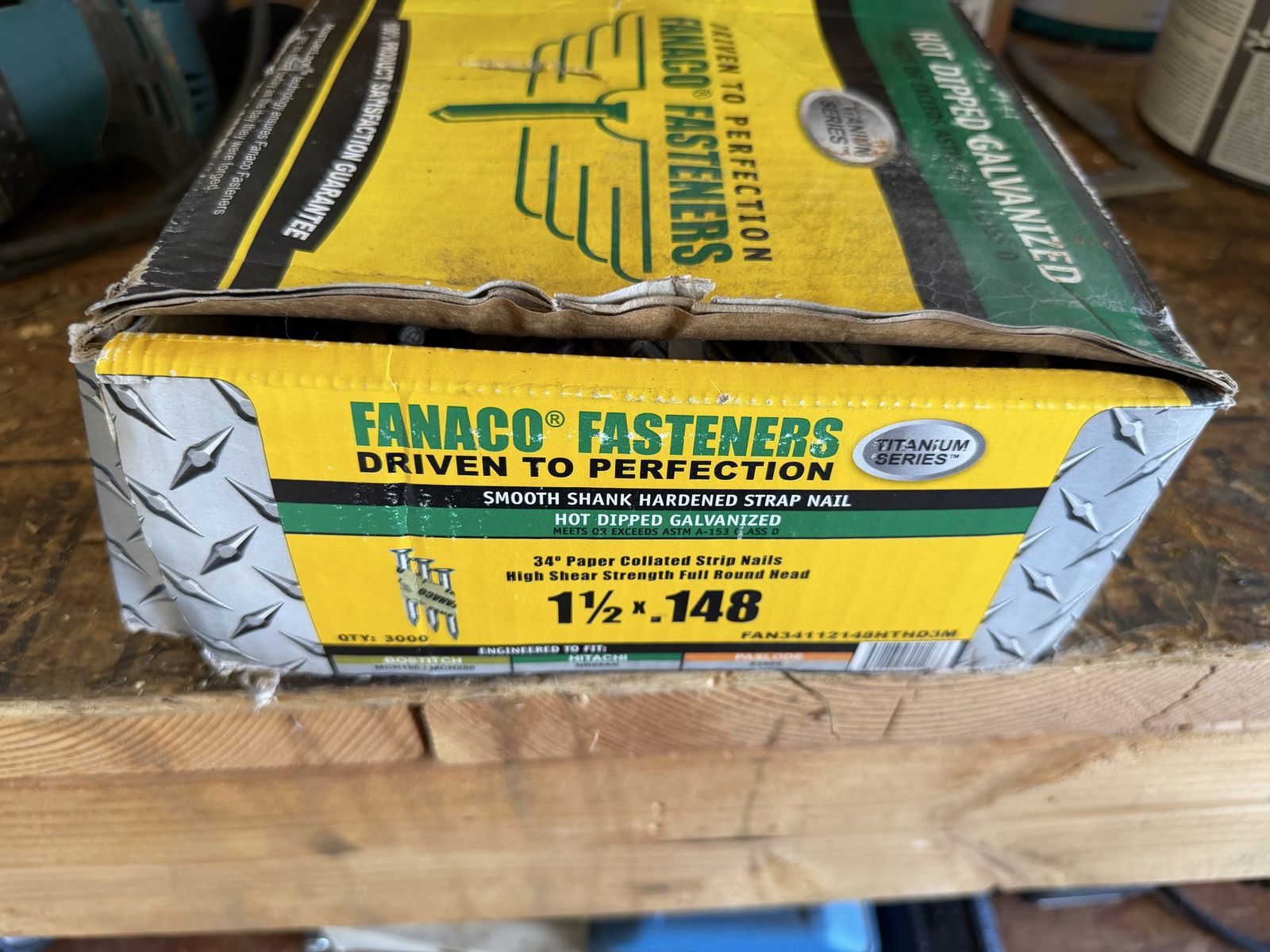 Fanaco Fastners - TECO nails 1-1/2 x .148