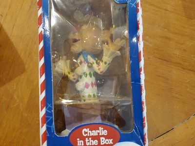 bobblehead rudolph Charlie in box