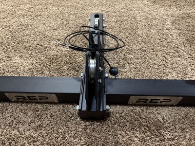 REP fitness belt squat attachment home gym